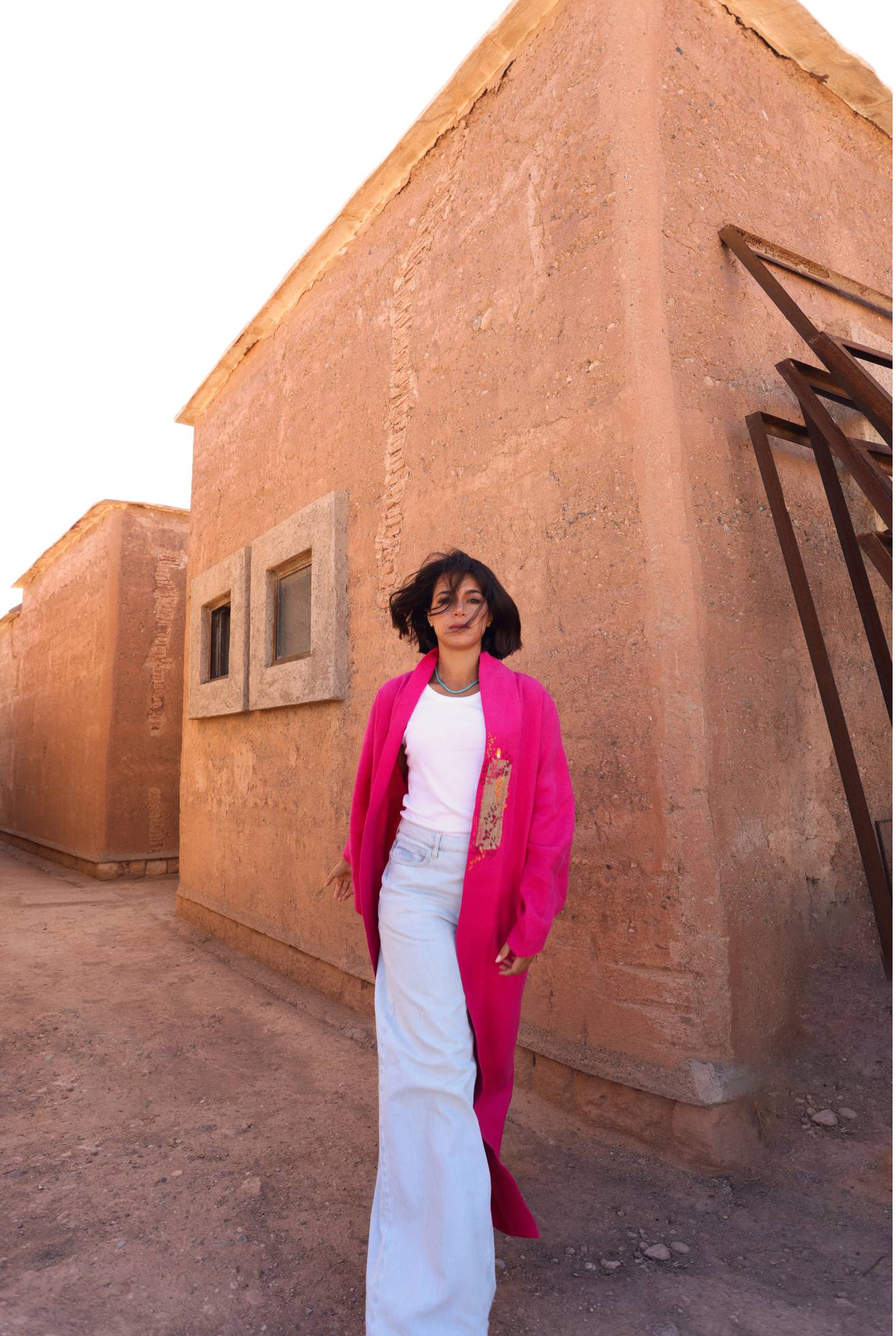 Daraa kimono Hot pink 1 Daraa kimono Hot pink 1